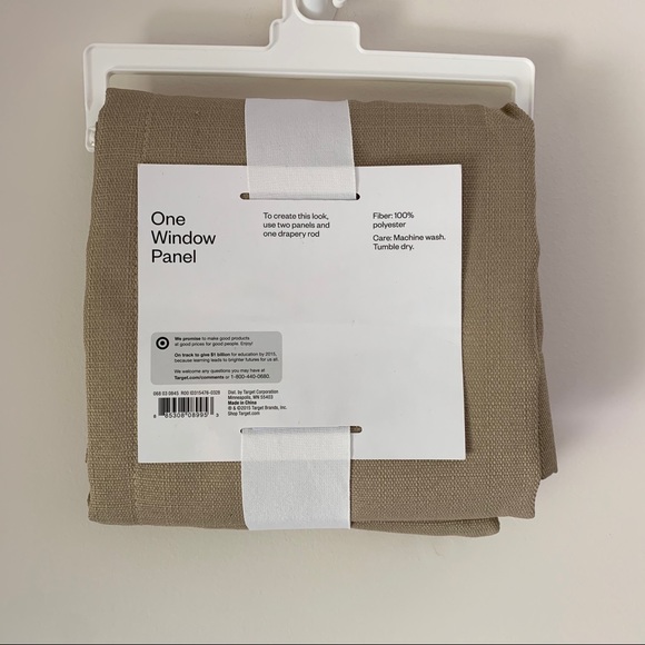 NWT Room Essentials | One Window Panel Tan… - Picture 6 of 7